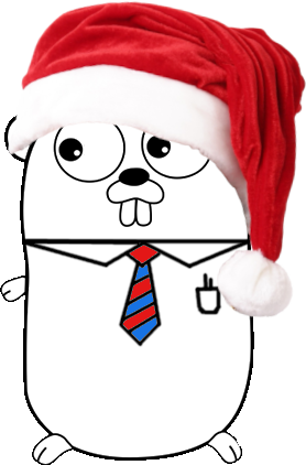 Golangprojects Christmas Gopher