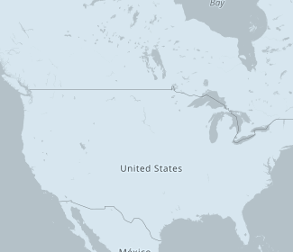 Map of the USA