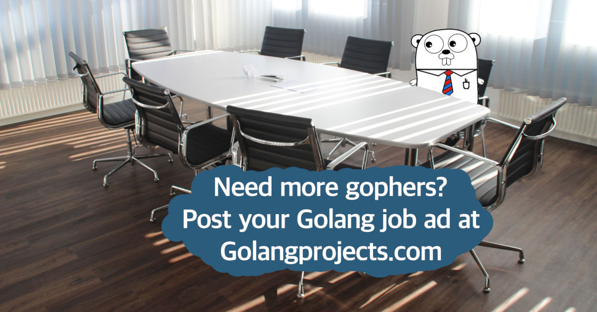 Post a golang developer job ad and hire the best go developers